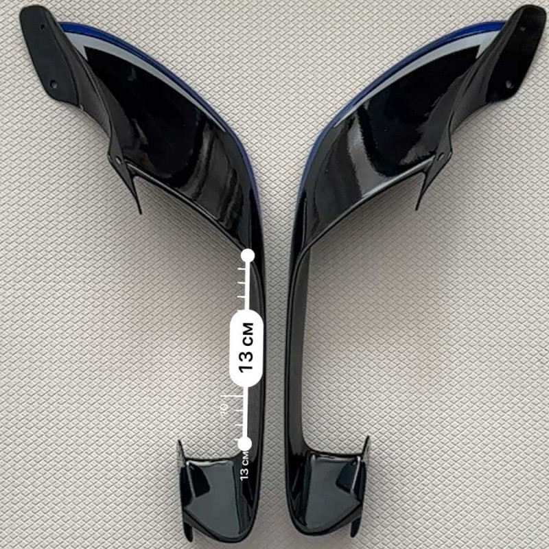 Motorcycle Side Spoilers for YZF R1/R1M (2020-2025): Enhanced Stability and Aerodynamics