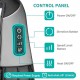 Shiatsu Neck and Back Massager with Soothing Heat, Nekteck Electric Deep Tissue 3D Kneading Massage Pillow for Shoulder, Leg, Body Muscle Pain Relief, Home, Office, and Car Use (Black)