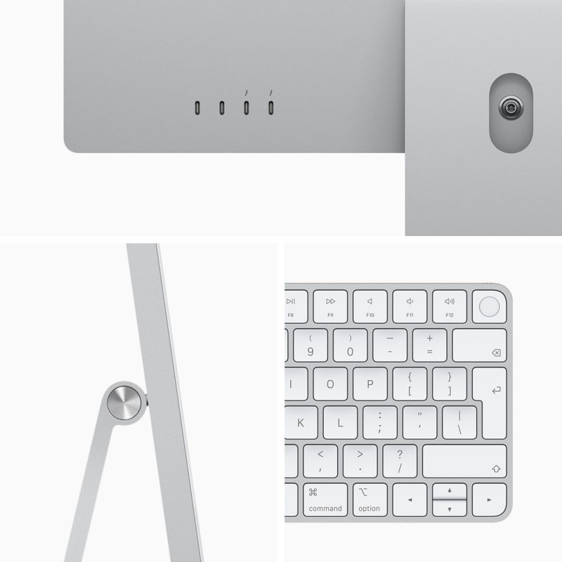 Моноблок Apple iMac 24" Retina 4.5K 256GB 8GPU Silver 2021