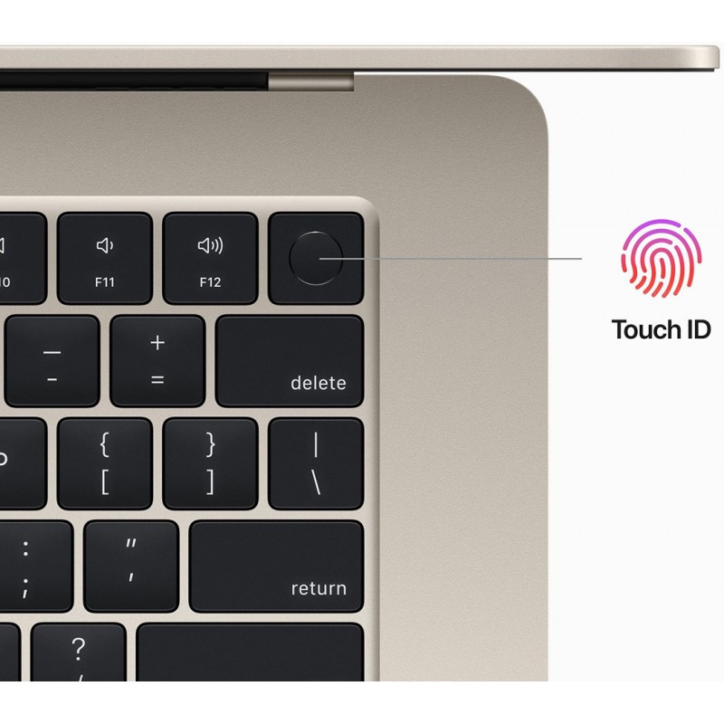 Ноутбук APPLE MacBook Air 15.3" M2 8/512GB 2023 Starlight