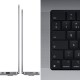 Ноутбук APPLE MacBook Pro 16" M1 MAX 1TB 2021 Space Grey MK1A3