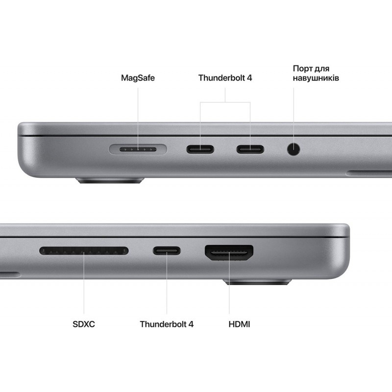 Ноутбук APPLE MacBook Pro 16" M2 Pro 16/1TB 2023 Space Grey MNW93