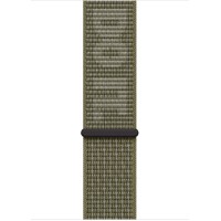 Ремінець Apple Watch 45mm Sequoia/Pure Platinum Nike Sport Loop