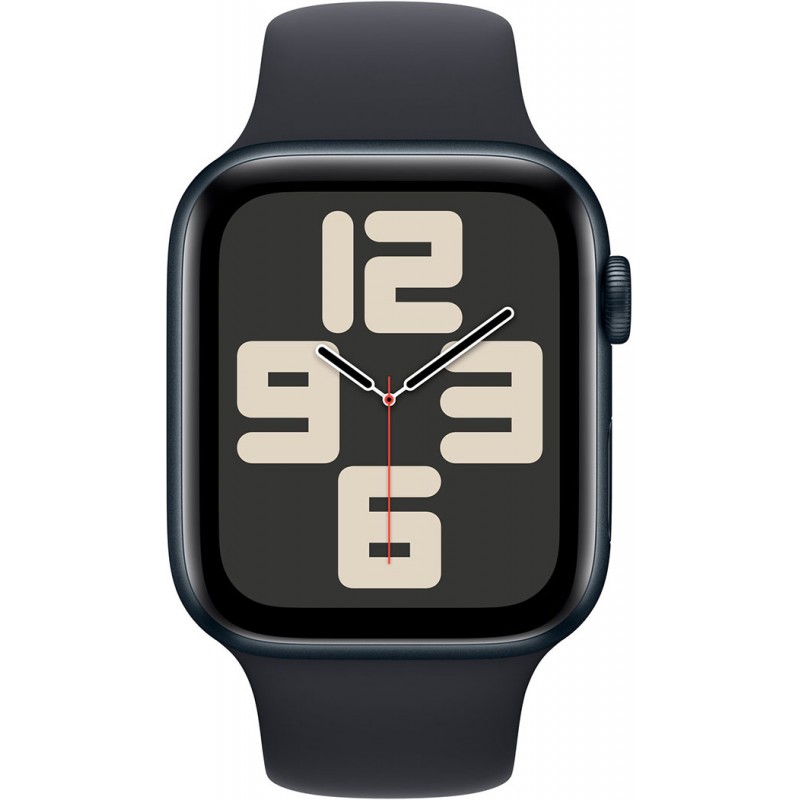 Смартгодинник Apple Watch SE GPS 44mm Midnight Aluminium Case with Midnight Sport Band – M/L