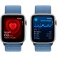 Смартгодинник Apple Watch SE GPS 44mm Silver Aluminium Case with Winter Blue Sport Loop