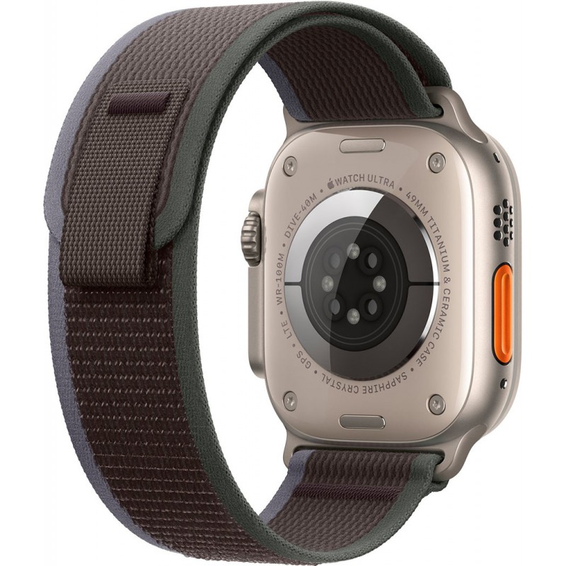 Смартгодинник Apple Watch Ultra 2 GPS + Cellular, 49mm Titanium Case with Blue/Black Trail Loop – S/M